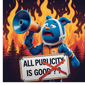 No publicity is bad publicity 