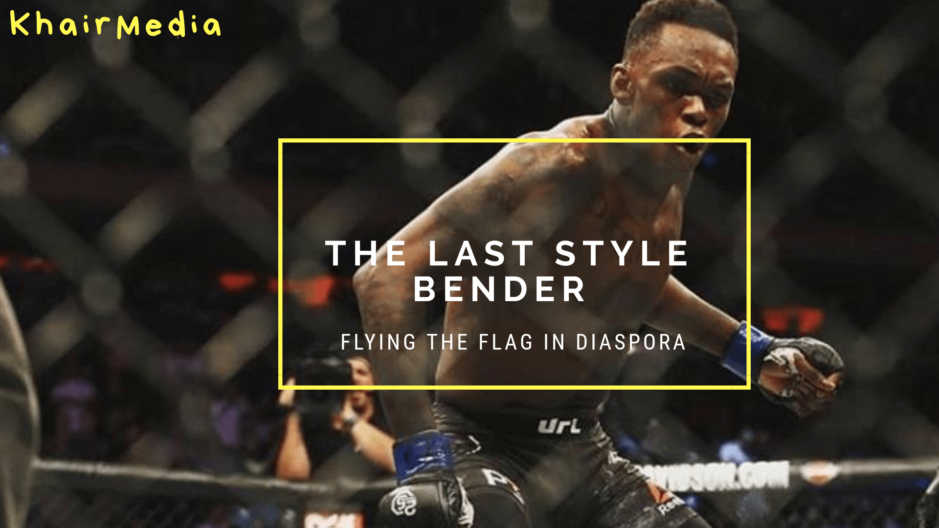 Celebrating The Last Style Bender, Israel Adesanya